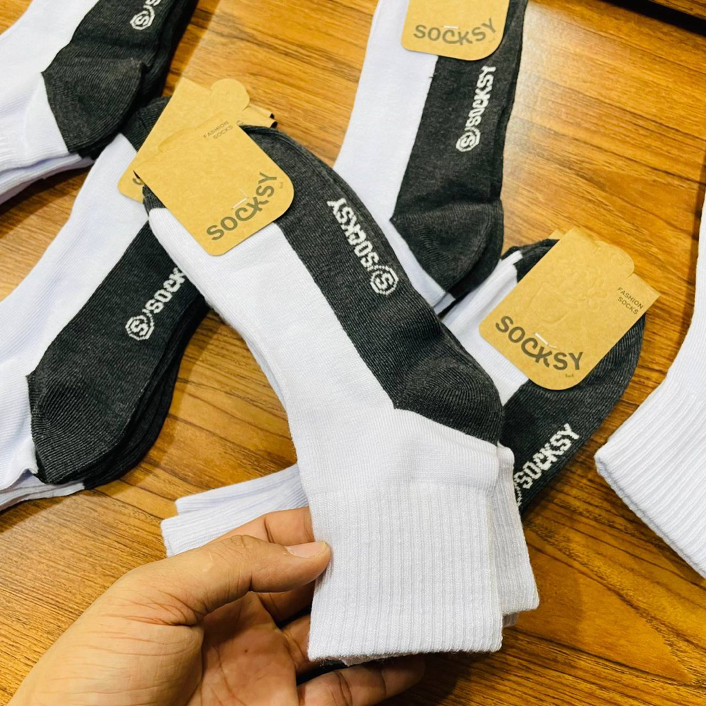 ถุงเท้านักเรียน SOCKSY ถุงเท้าใสทำงาน ข้อกลาง ขนาดฟรีไซส์ สินค้าพร้อมส่งค่ะ - รูปที่ 5