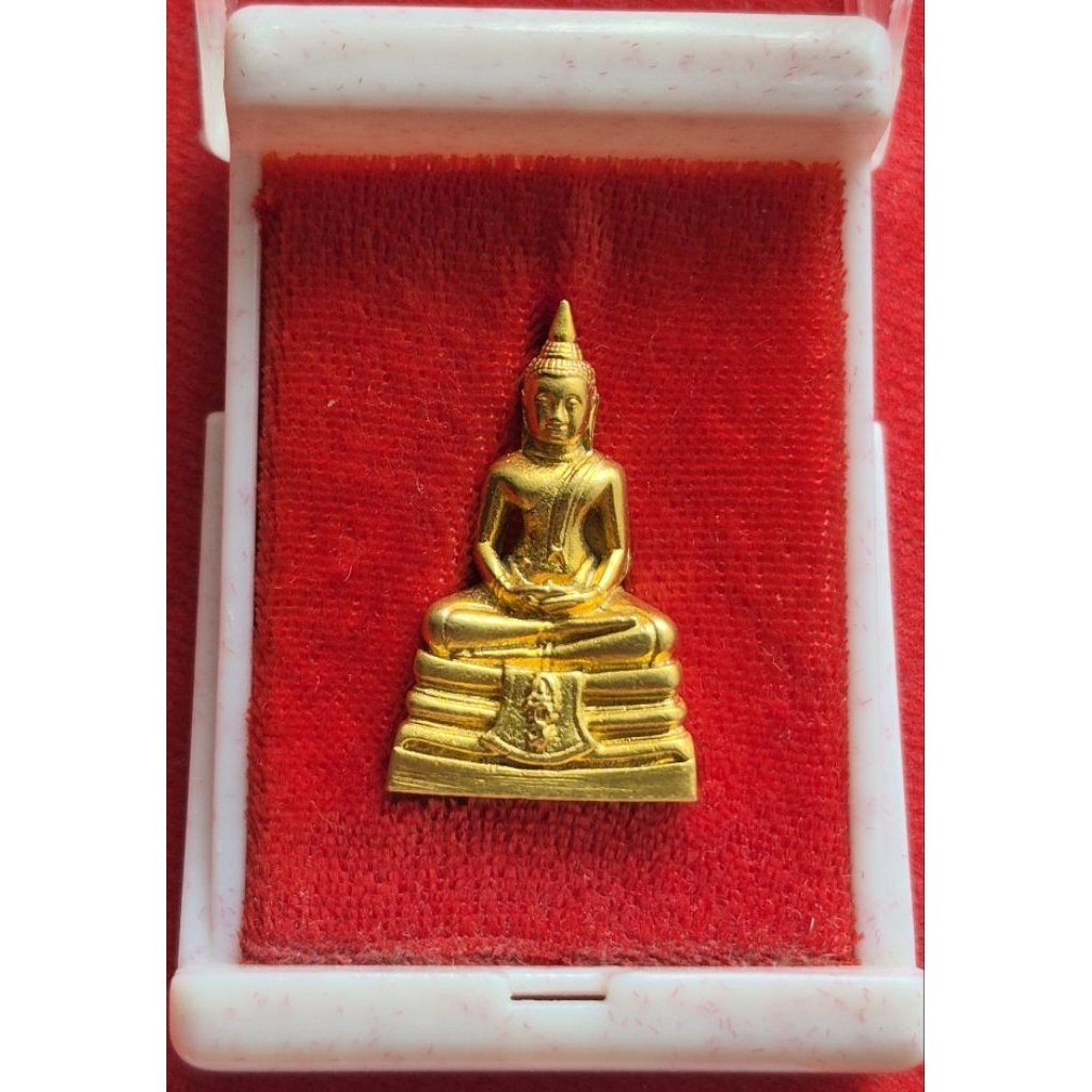(โค้ด7987)กริ่งหลวงพ่อโสธร เนื้อกะไหล่ทอง รุ่นสร้างพระอุโบสถ ปี2545(แท้100%)