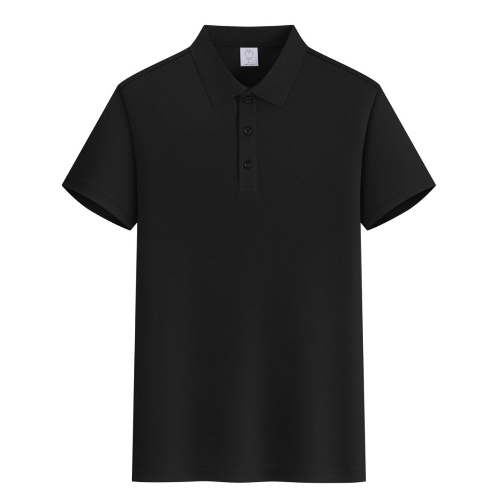 POLO#L-5XL#เสื้อโปโลฤดูร้อนสไตล์ลำลอง ผลิตจากผ้าไหมน้ำแข็ง น้ำหนักเบา ระบายอากาศได้ดี และยืดหยุ่น เหมาะสำหรับทั้งผู้ชายแ ราคา ถูกที่สุด ดีลบีเคเค แกลเลอรีภาพที่ 5