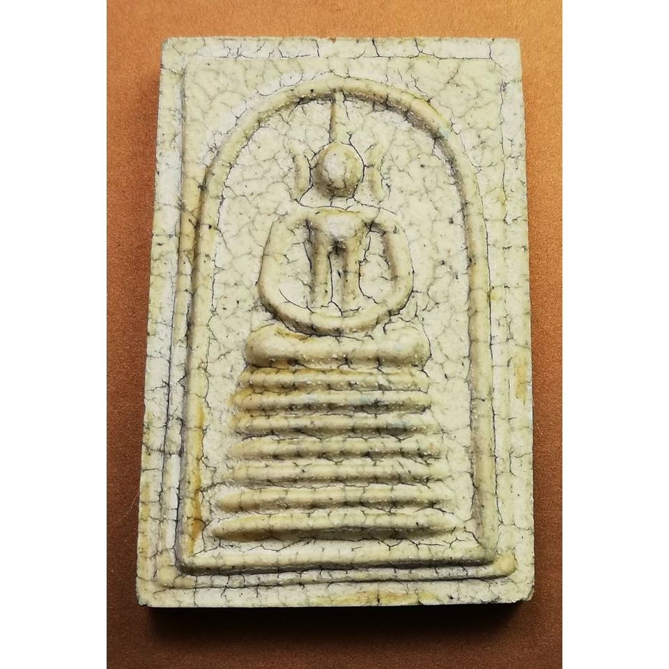 G2588 พระสมเด็จวัดระฆัง พิมพ์วัดเกศไชโย รุ่นย้อนยุค 108 ปี (คณะ 9) ผสมมวลสารเก่า ปี 2556