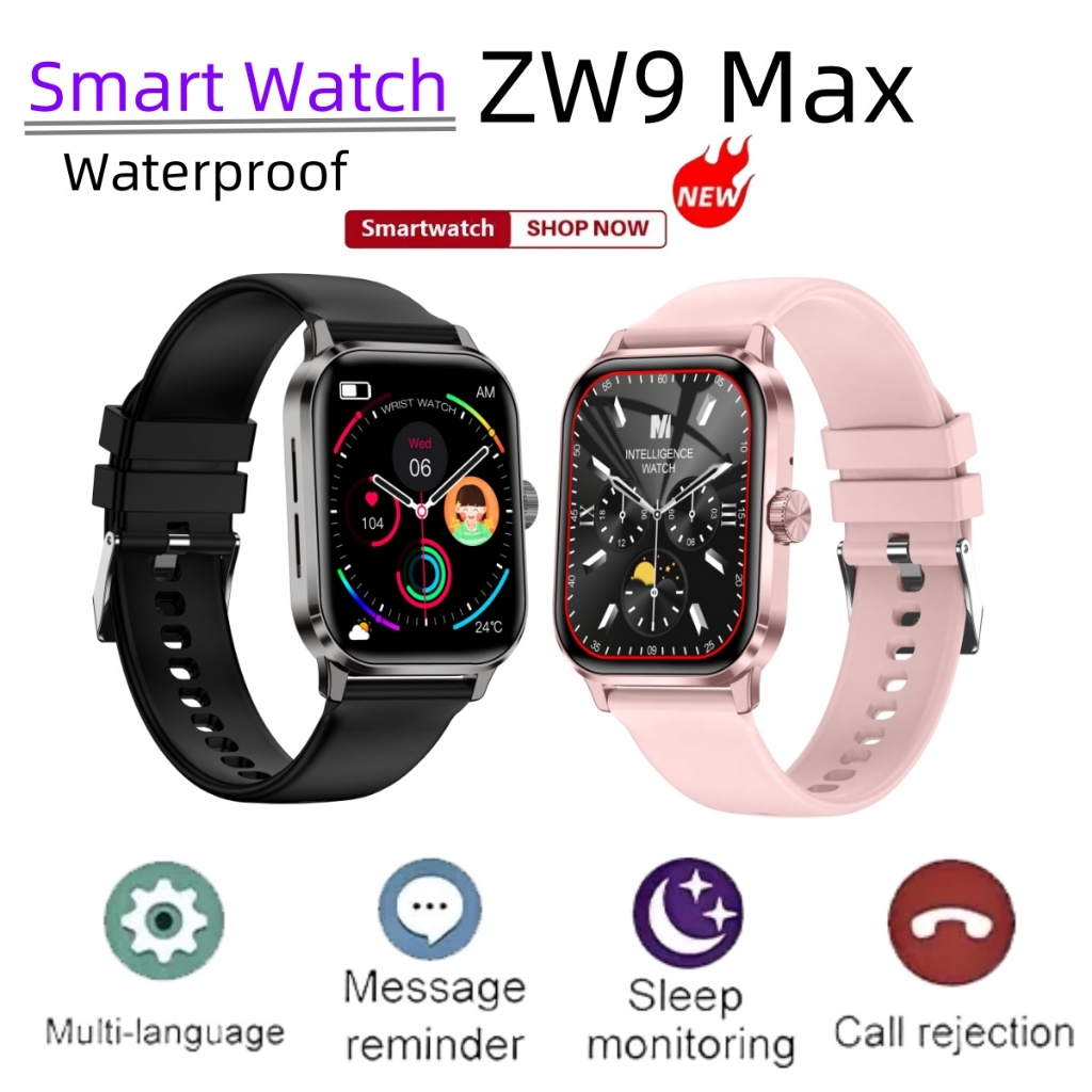 ZW9 Max Smart Watch Long lasting battery life kids tracker blood pressure monitor Waterproof