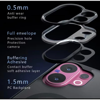 เคส Vivo V60 / V60 lite เคสแม่เหล็ก กันกระแทก ฝาหลังแข็ง ส่งจากไทย Frosted Case