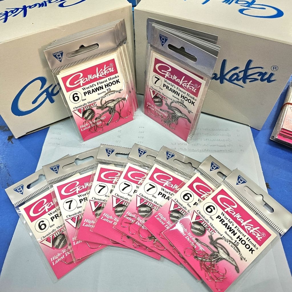 ตัวเบ็ดตกกุ้ง Galmakatsu 
PRAWN HOOK