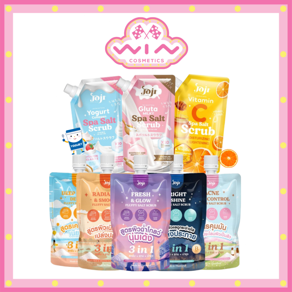 Joji Secret Young Salt Scrub โจจิ ซีเครท ยัง เกลือสครับขัดผิว 350 กรัม เกลือขัดผิว