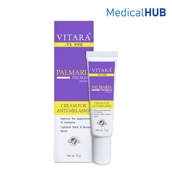 Vitara TX PPE Cream for Melasma ครีมลบรอยฝ้า ครีมทาฝ้า สูตรเข้มข้น ขนาด 15 กรัม จำนวน 1 หลอด / 13131