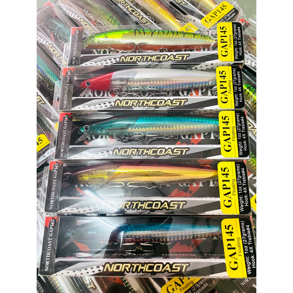 เหยื่อลากโน๊ทโค้ด Nortcoast รุ่นGAP145