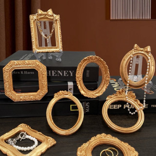  Link#2 กรอบรูปวินเทจ 10*12ซม เรซิ่น ทอง วัสดุอย่างดี มี5แบบ…