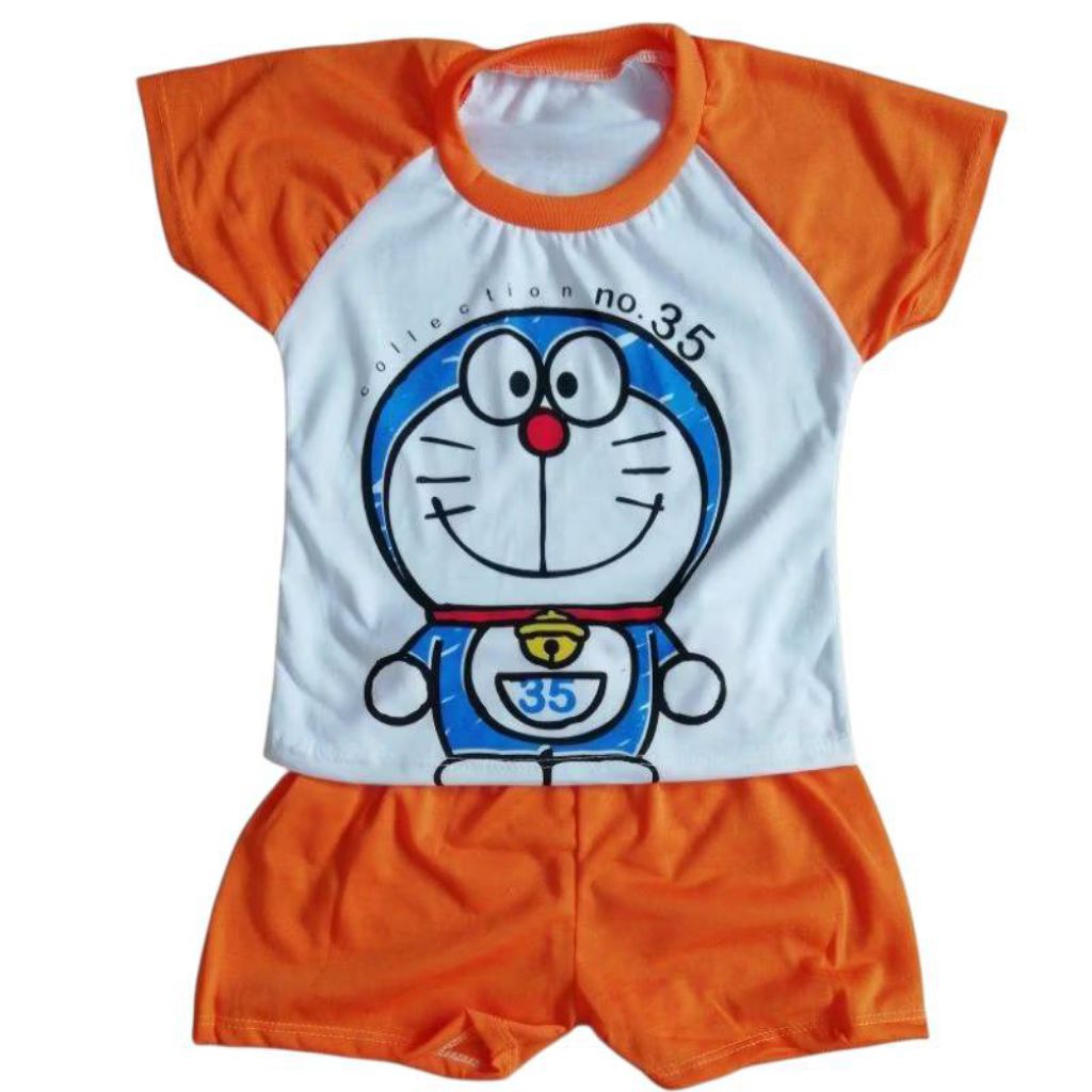 ชุดเด็กคอกลมผ้ายืดไซส์Sเด็ก6-12เดือนไม่เกิน12กิโลกรัม💥42บาท