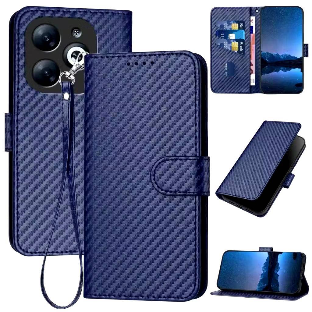 เคสฝาพับ มีล็อก ลายแคบล่า สำหรับ OPPO Realme C71 C75 C75X C61 C63 C51 C53 เคสกันกระแทก ตั้งได้