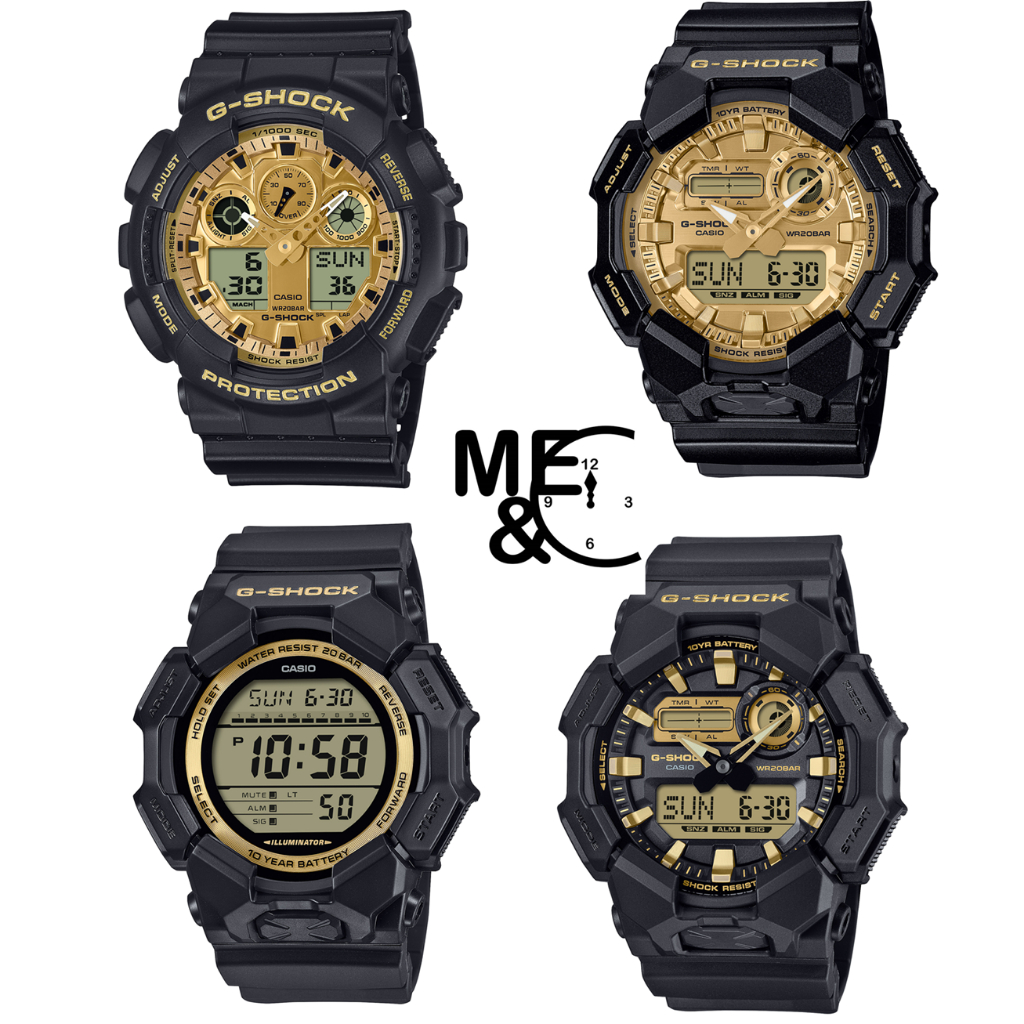 CASIO G-SHOCK GA-010GB/ GA-010GGB / GA-100GGB /GD-010GB  ของแท้ ประกันศูนย์ CMG