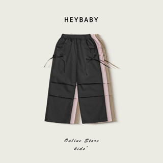 2-16 ปี กางเกงขายาวลําลอง กางเกงคาร์โก้เด็ก ทรงตรง เอวยางยืด…
