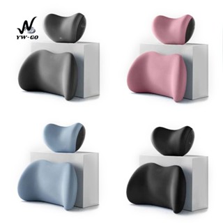 หมอนรองคอ ที่รองพิงหลังสำหรับรถยนต์ พนักพิงศีรษะ เมมโมรี่โฟม…