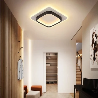 โคมไฟเพดาน LED สไตล์มินิมอล เหมาะสำหรับห้องนั่งเล่น ห้องนอน ห้องครัว ทางเดิน ฯลฯ ไฟLED ไฟตกแต่งห้อง โคมไฟเพดาน