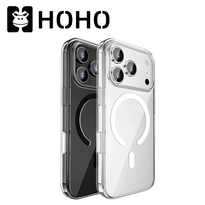 🔥เคสเกราะกันกระแทกสำหรับ เคสใส ใช้สำหรับ iPhone 17 Air 16e 12 11 13 14 15 16 17 Pro Max Plus Mini Wireless Magnetic Case