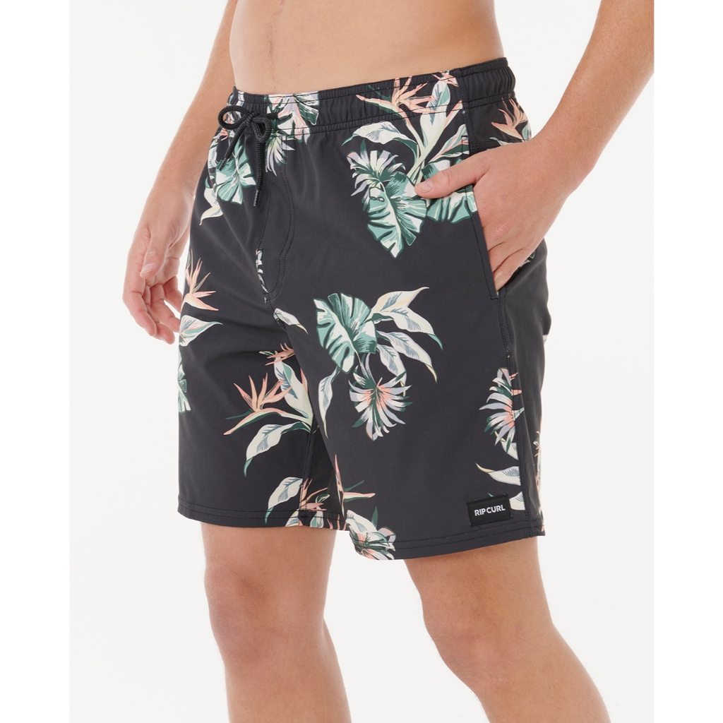 RIPCURL  กางเกงว่ายน้ำผู้ชายสีดำ 0CEMBO PARADISE VOLLEY 2025-S1