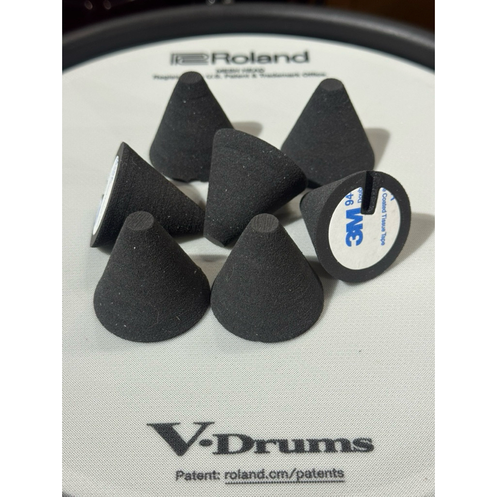 กรวย ฟองน้ำ แป้นกลองไฟฟ้า Roland ใช้กับรุ่น PD85 PDX100 PD105 PD125 PD128 มือ1