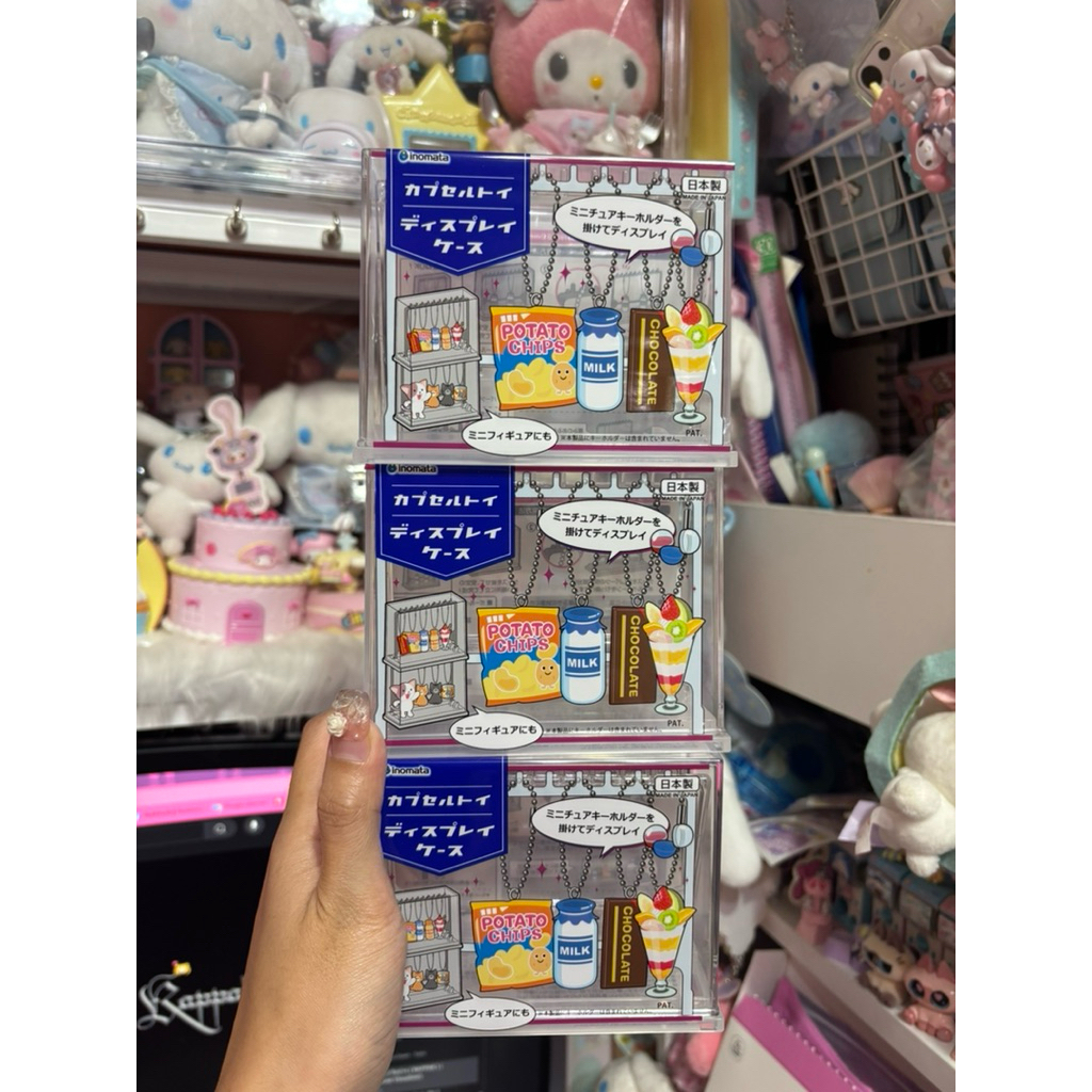 [พร้อมส่ง]💕 กล่องใส่พวงกุญแจตั้งโชว์ Inomata Display Case🎊💯