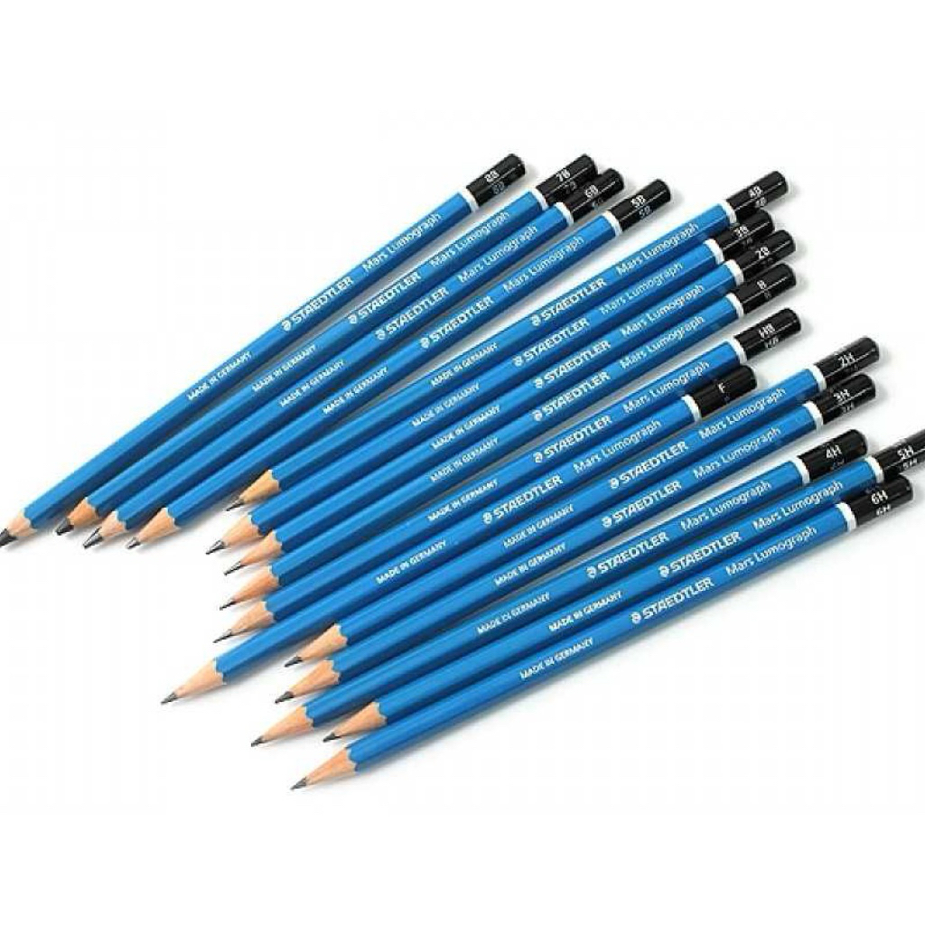 ดินสอไม้ Staedtler 2B 3B 4B 5B 6B EE