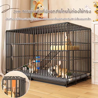 กรงกระต่าย กรงกระต่ายใหญ่ กรงกระต่ายถูกๆ กรงแมว กรงสัตว์เลี้ยง พื้นที่อิสระขนาดใหญ่ กรงแมวขนาดใหญ่ ประกอบง่าย