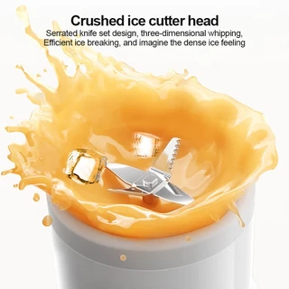 Xiaomi Portable Juicer Cup 2 เครื่องปั่นผลไม้ไร้สาย 300ML มีใบมีดแหลม ทำความสะอาดง่าย สีขาว พกพาสะดวก