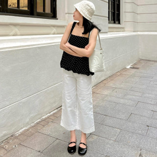 Bobby pants มีไซส์ S-XXL กางเกงขา 8 ส่วนทรงกระบอกใหญ่