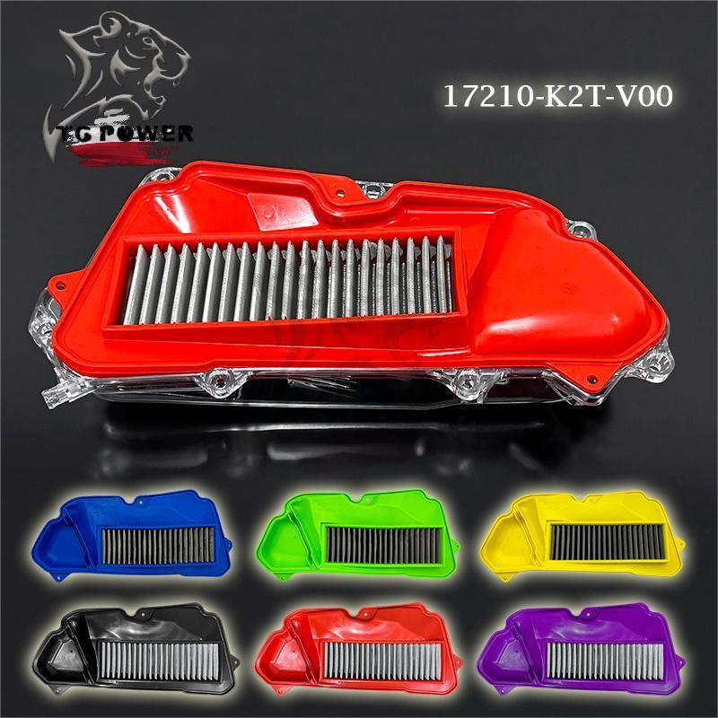 【TG RACING】ไส้กรองอากาศ รถมอเตอร์ไซค์ Air Filter สำหรับ   Honda Lead 125 / Giorno