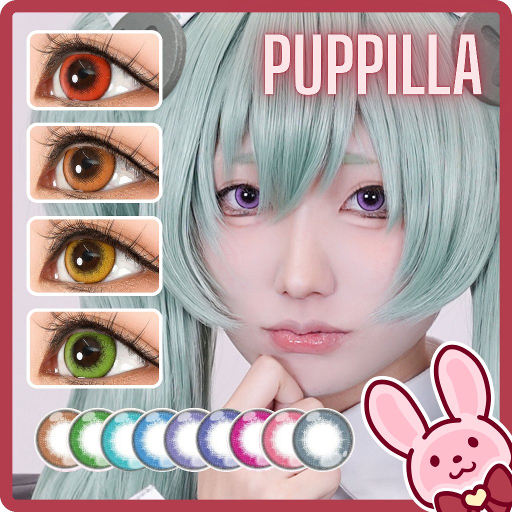 ✨️Jelly Eye✨️ พร้อมส่ง 🇹🇭 ไม่มีค่าสายตา คอนแทคเลนส์คอสเพลย์ Puppilla แบบรายวันญี่ปุ่น