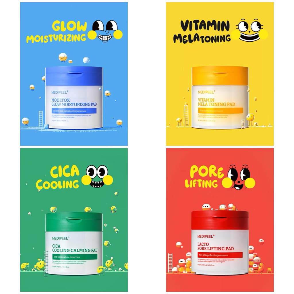 พร้อมส่งในไทย 🇹🇭‼️ MEDIPEEL+ Toner pad เตรียมผิวก่อนแต่งหน้า 🤏🏻✨
