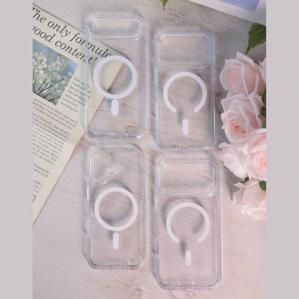 DECON DC08-MG Case Mag เคสใส ชาร์จแม่เหล็ก เคสสำหรับiphone 17 / 17Pro / 17Promax / 17Air (พร้อมส่ง)