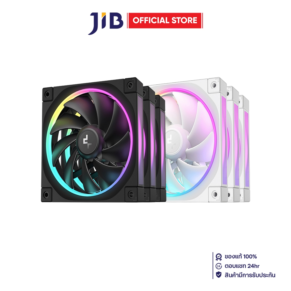 CASE FAN (พัดลมเคส) DEEPCOOL FL12 3 IN 1 - 120MM ARGB PWM