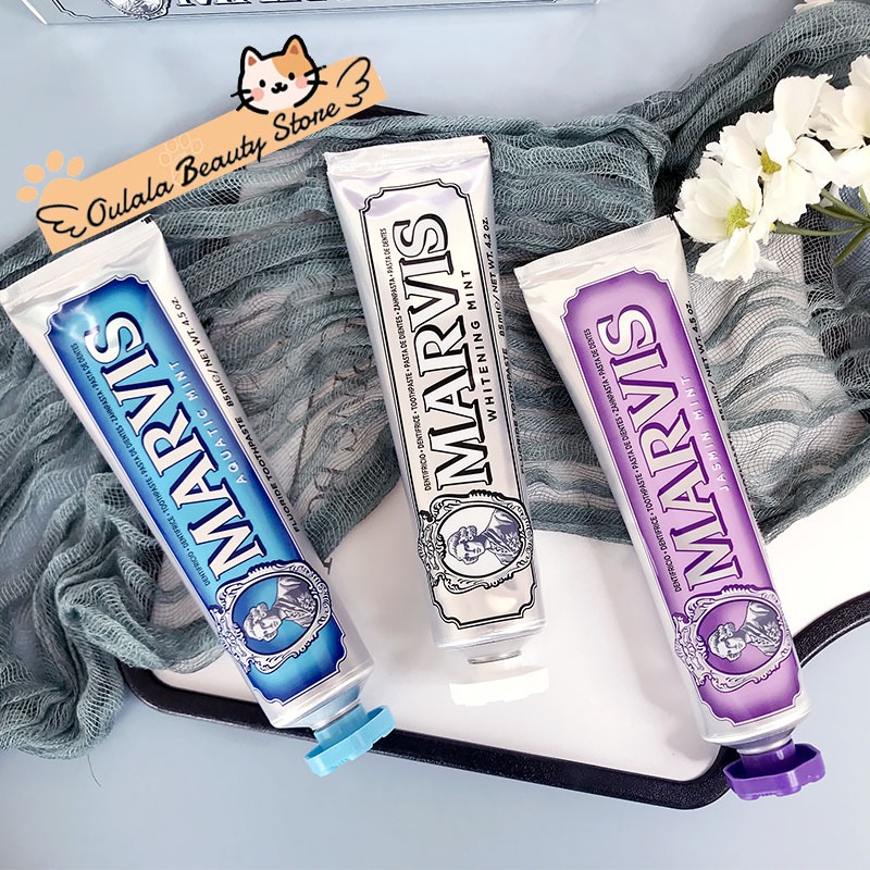 🔥Marvis ยาสีฟัน 85ml MARVIS Toothpaste 85ml ยาสีฟันจากอิตาลี
