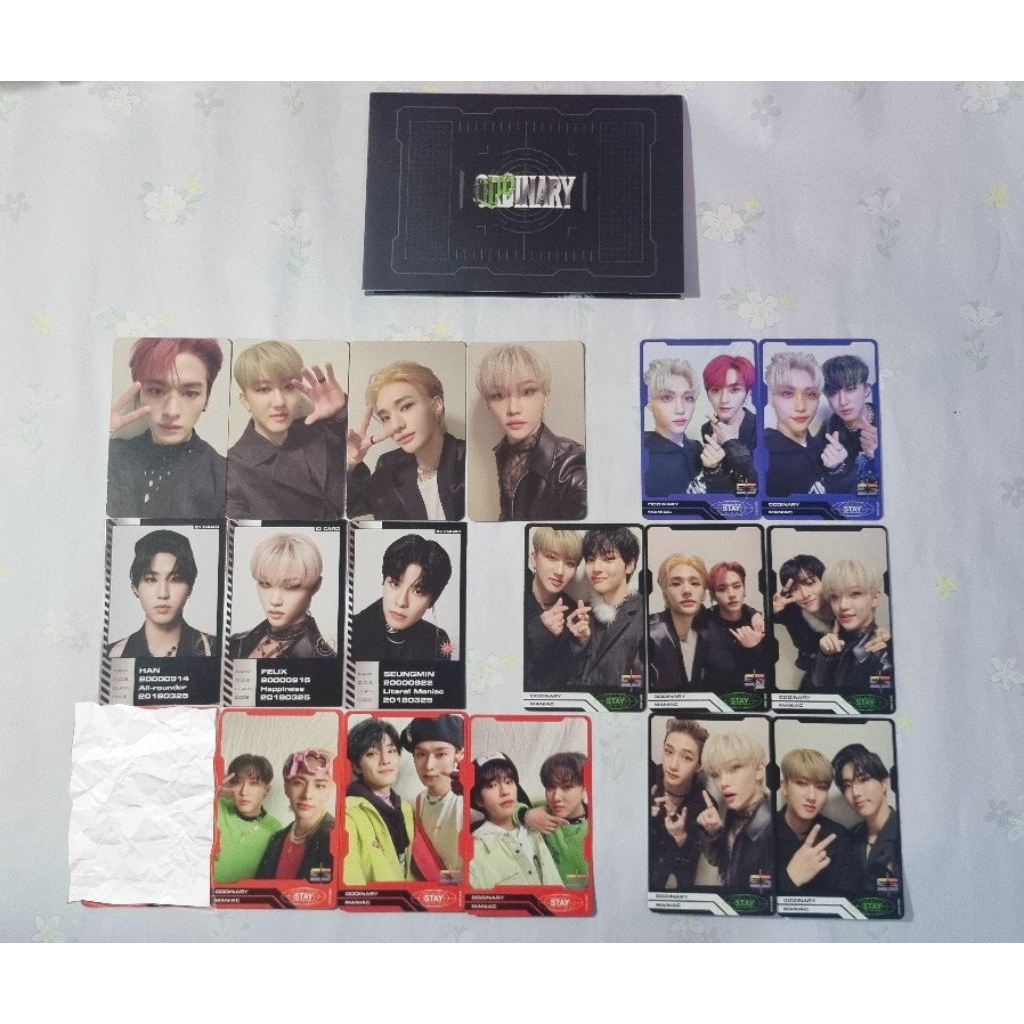 (Updated)🔩การ์ดอัลบั้ม Oddinary -Stray kids