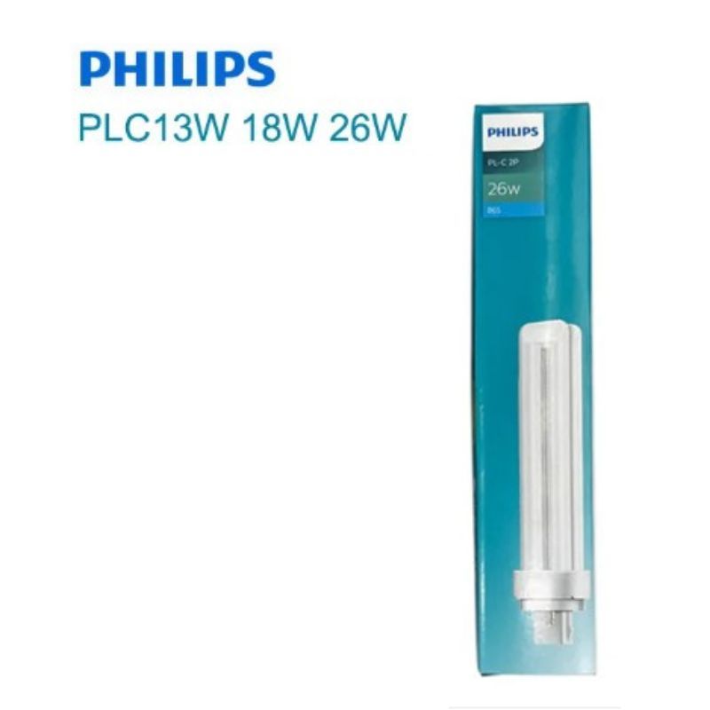 PHILIPS หลอดตะเกียบ PL-C 2P 26W/865 1740LM