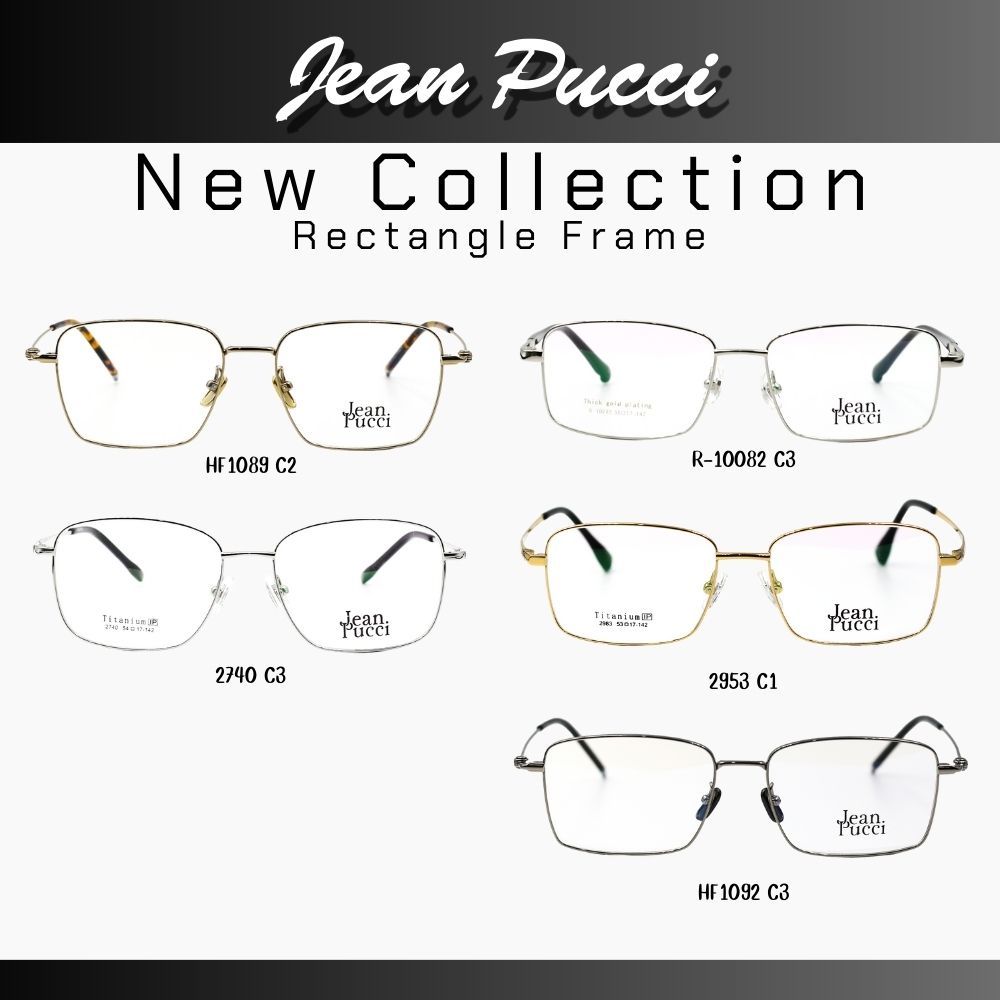 แว่นตา ทรงเกาหลี Jean Pucci ของแท้ รับประกัน 1 ปี