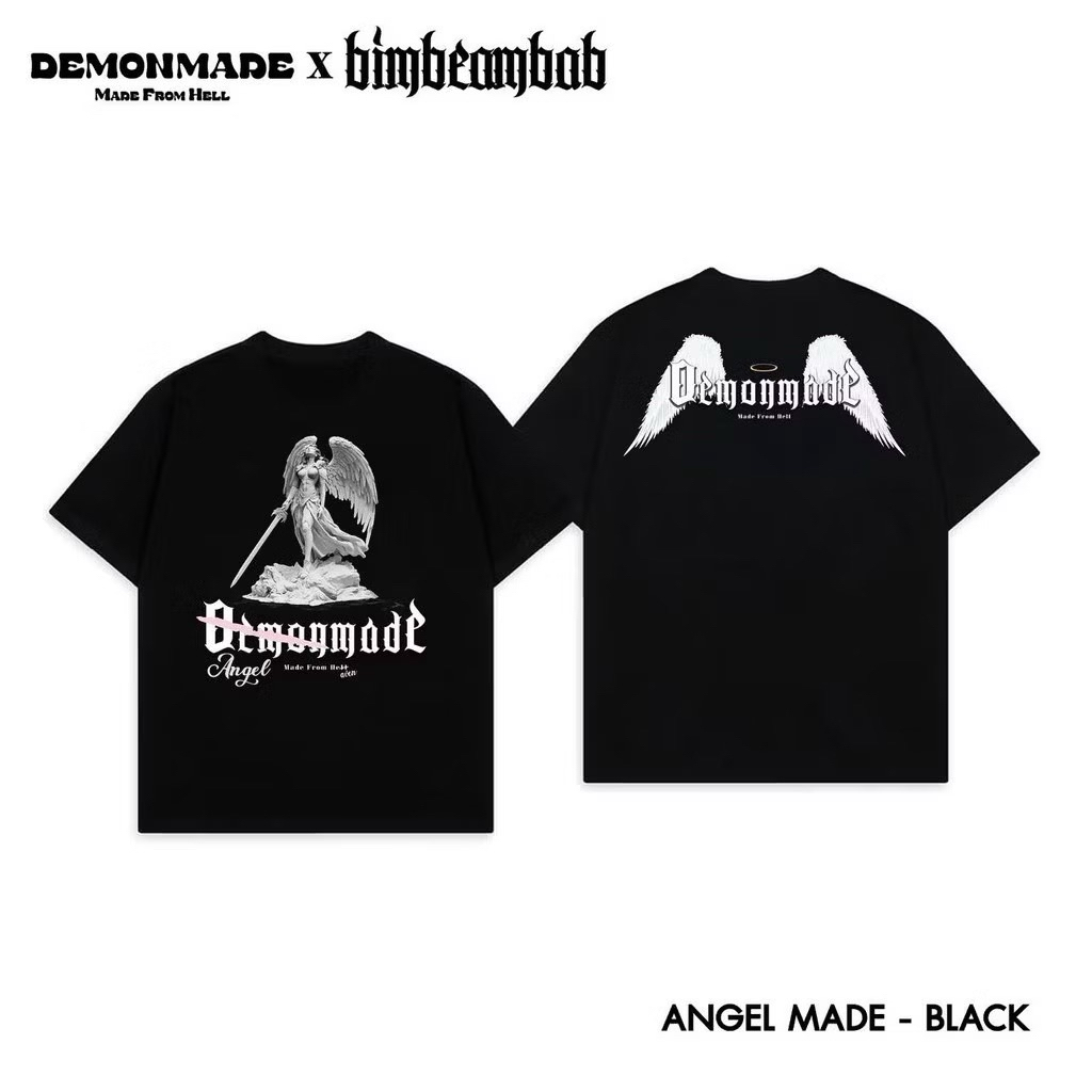 (มือ2) DemonMade "AngleMade" Collection สีดำ ไซส์2XL