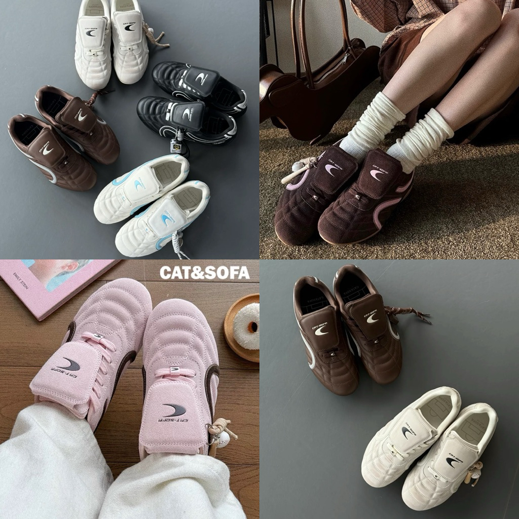 CAT SOFA VINTAGE SNEAKERS🤎 คอลเลคชั่นใหม่ล่าสุด✨