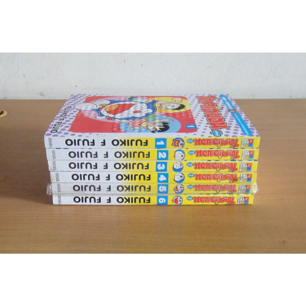 หนังสือการ์ตูน Doraemon Plus BB โดเรมอน โดราเอมอน พลัส เล่ม 1-6 ครบจบ (เนื้อหาไม่มีในชุด 45 เล่ม) ผล