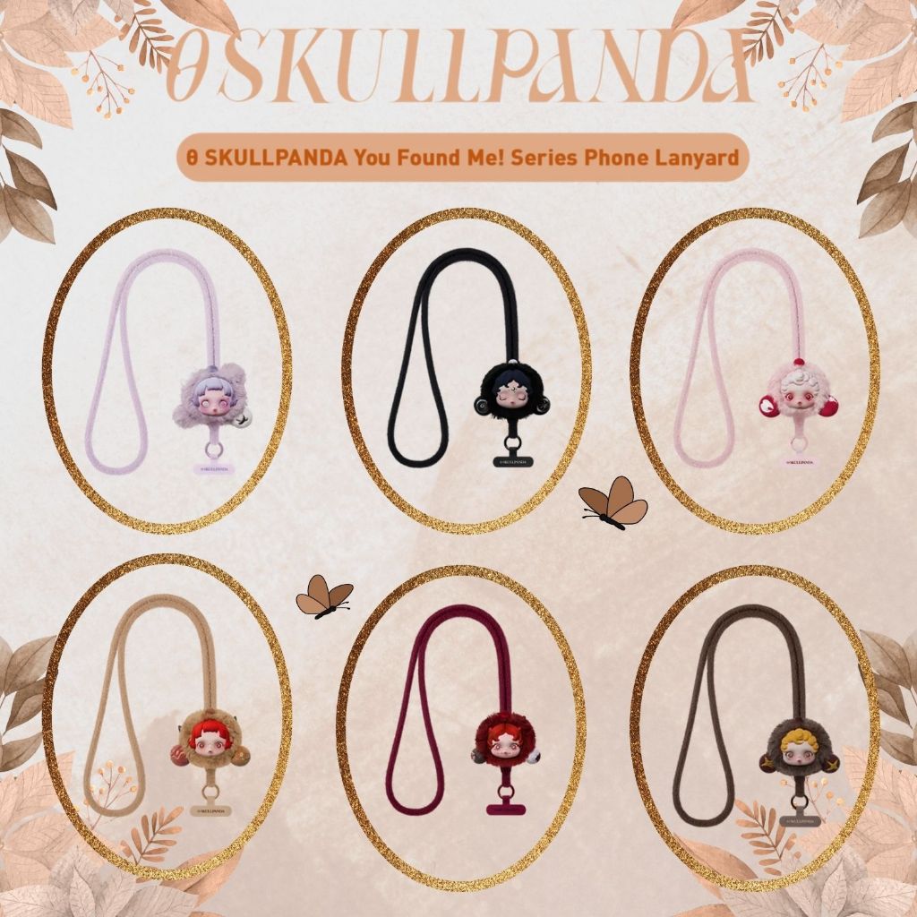 🚚พร้อมส่ง...ของแท้💥SKULLPANDA You Found Me！Series Phone Lanyard💥