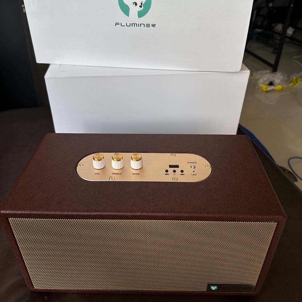 Fluminer L2 ลำโพงที่สามารถขุดเหรียญคริปโตได้เหรียญDOGEรายได้เดือนละ1-2พันบาทเสียงเงียบ