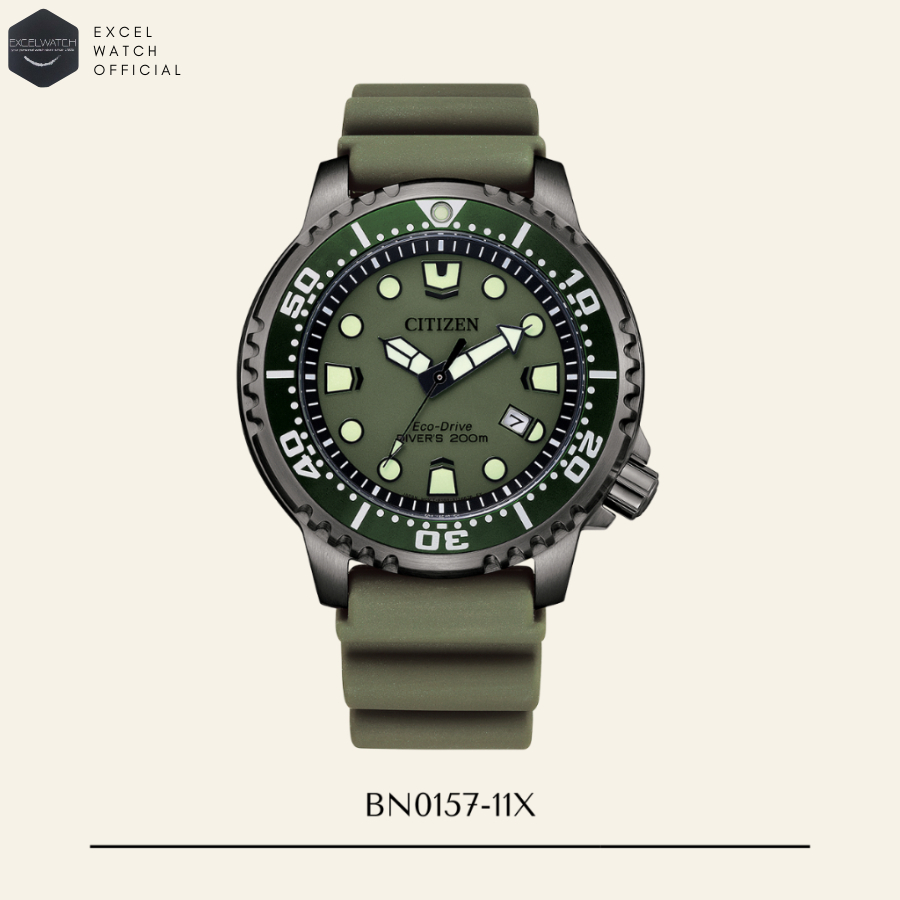 [ Excel Watch ] นาฬิกาซิติเซน CITIZEN Promaster Marine รุ่น BN0157-11X 200M Eco-Drive (ระบบโซลาร์)