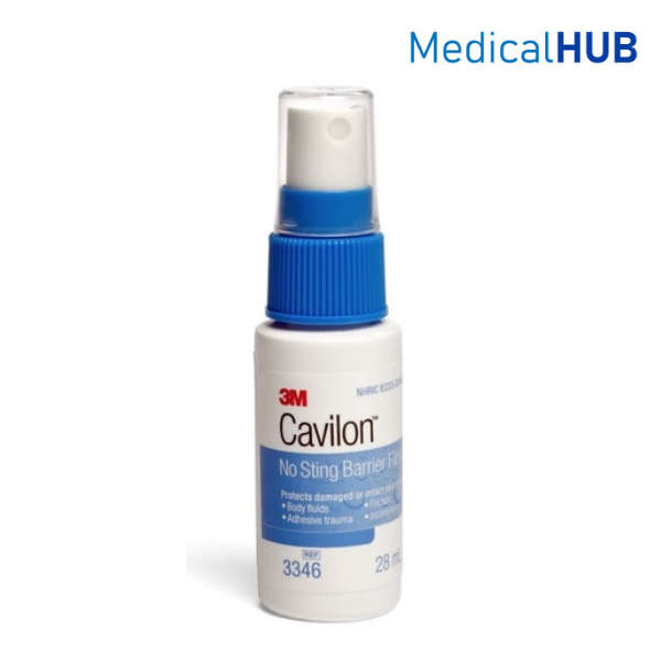 3M Cavilon No Sting Barrier Film Protects Skin Spray คาวิลอน ฟิล์มเคลือบ บนผิวหนัง ขนาด 28 ml 03135