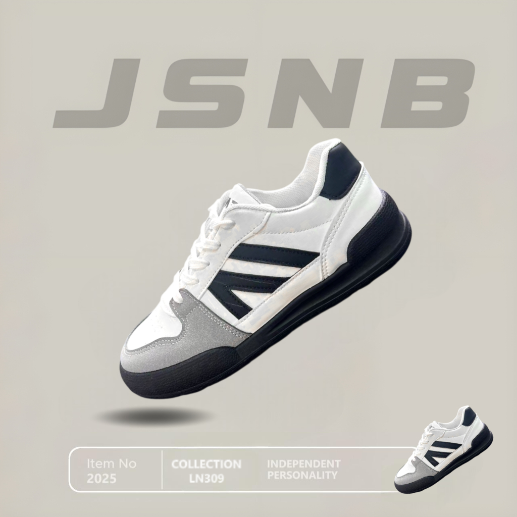 JSNB ส่งฟรี รองเท้าผ้าใบแฟชั่น พร้อมส่ง รองเท้าผ้าใบผู้หญิง ผ้าใบลำลอง น้ำหนักเบา พื้นหนานุ่ม กันลื่