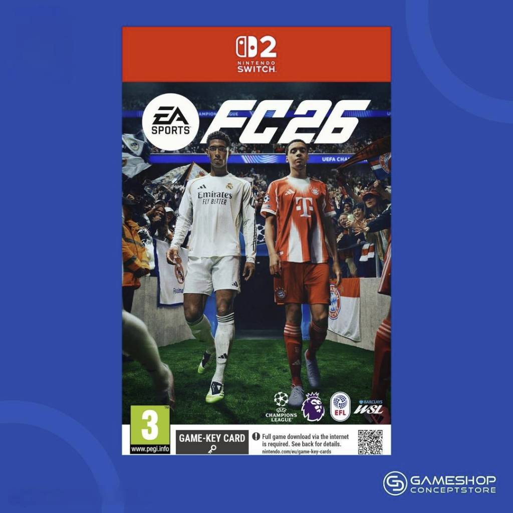 [ส่งด่วน] Nintendo Swich 2 : NSW2 EA Sports FC 26 / FC26 (EU) Game-Key Card