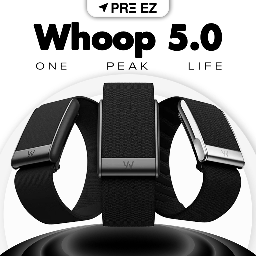 พร้อมส่ง | WHOOP 5.0 (ฟรี 12-Month Membership) – 5.0 Health and Fitness Wearable – 24/7 Activity Tra