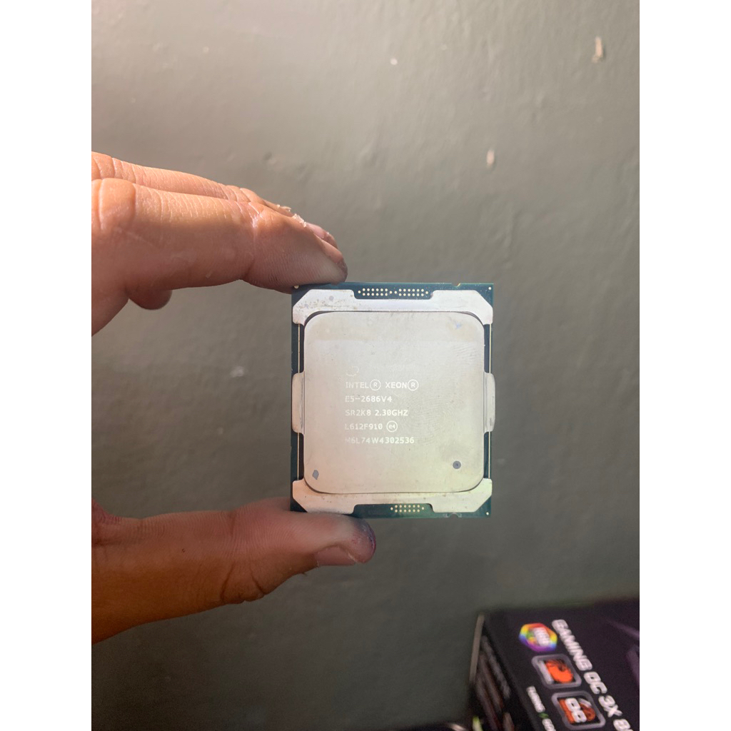 Xeon e5-2686 v4 18/32 ใช้บอทเกมส์ ตัดต่อ woks station