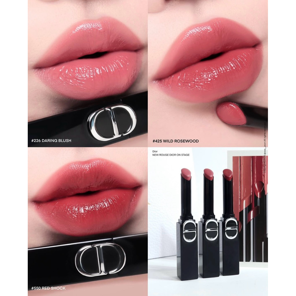ลิปรุ่นใหม่💄 Dior rouge onstage 2.2g 💋