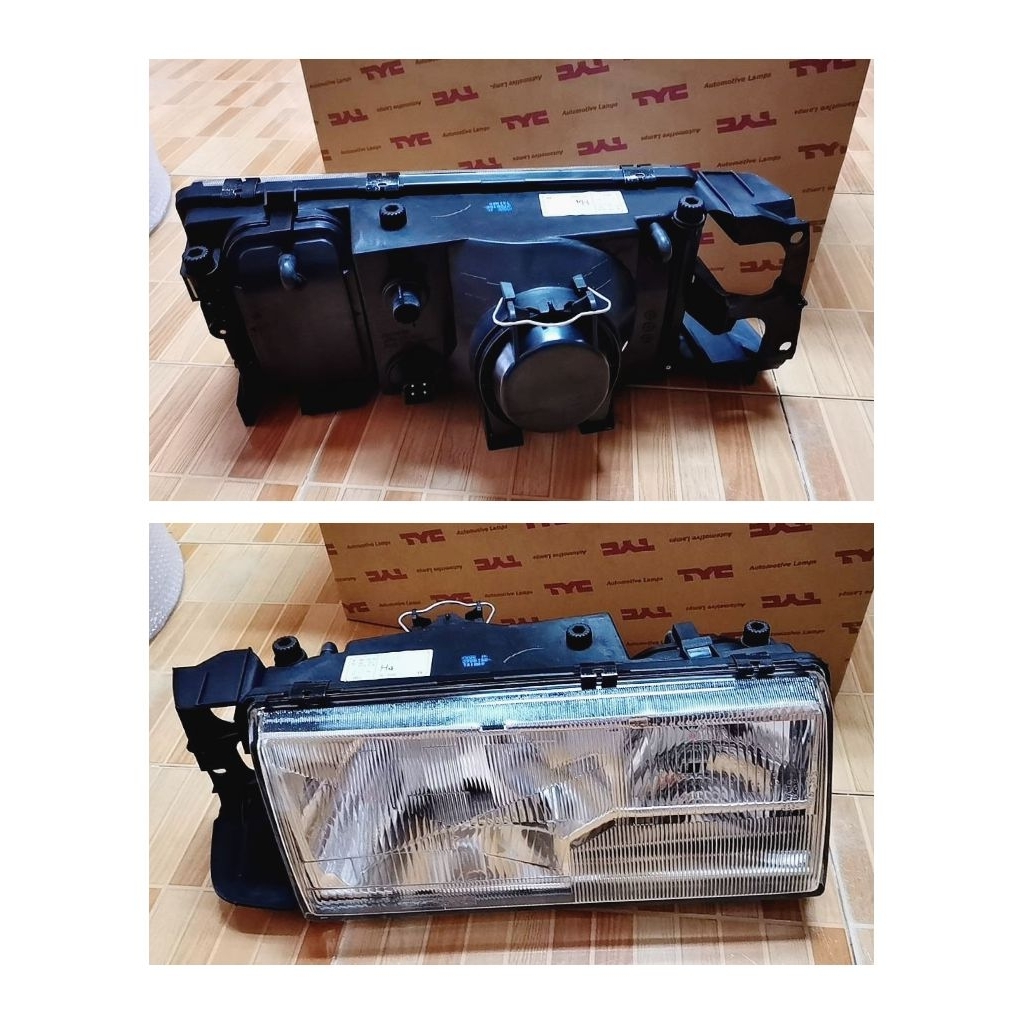ไฟหน้า​ VOLVO​ วอลโว่​ 940​  ปี​ 1992​ -​ 1998​ เลนส์​ไฟหน้าเป็นกระจก​