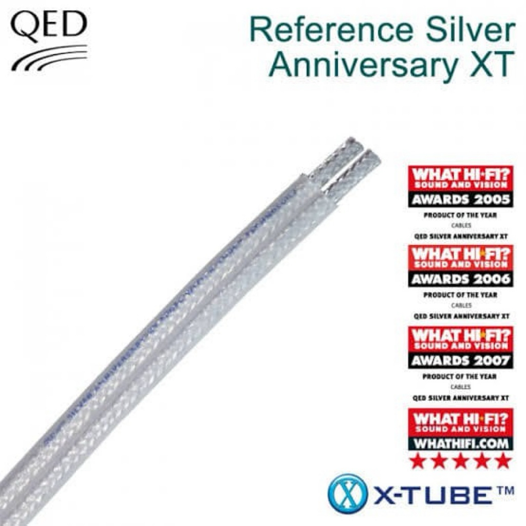 QED Silver Anniversary XT ยาว 1 เมตร สายลำโพงตัดแบ่ง
