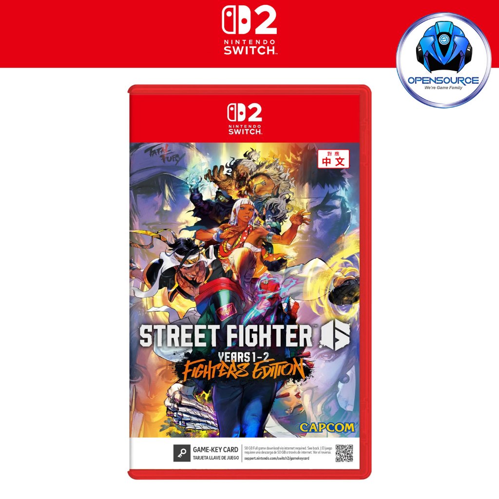 [พร้อมส่ง สต๊อกไทย มีหน้าร้าน]Nintendo: Street Fighter 6 Years 1-2 Fighters Edition (ASIA EN/CH/KR/J
