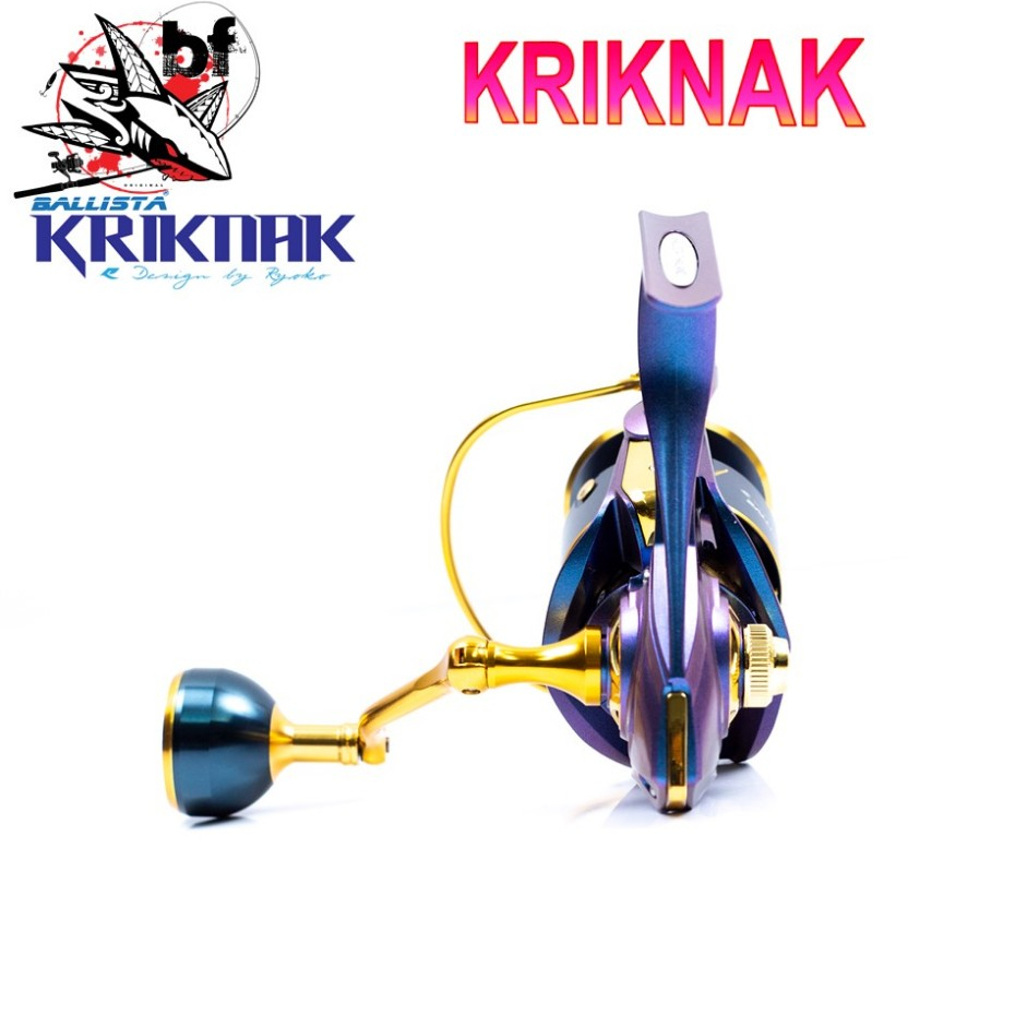 รอกสปินนิ่ง BALLISTA  KRIKNAK อัตราทด 6.2.1 ลูกปืน 5+1 - รูปที่ 2